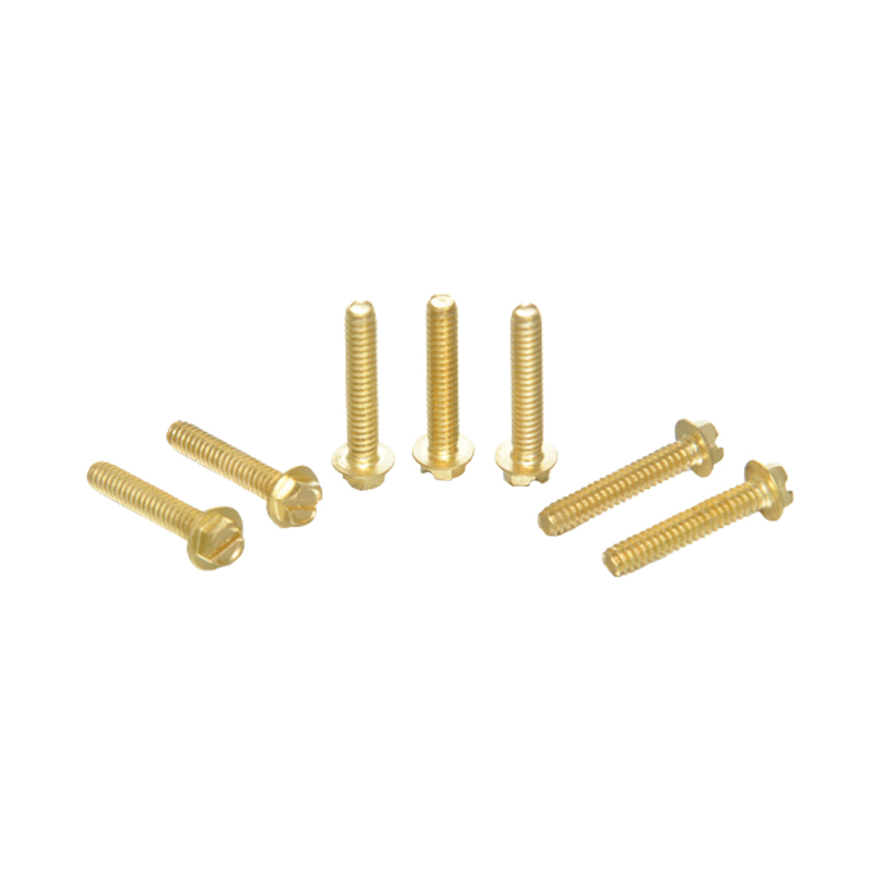 Keltainen sinkkipinnoitettu kuusikulmiolaipparuuvit